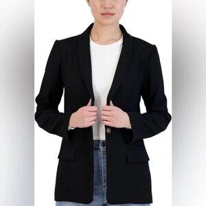 BCBGeneration Relaxed Fit Blazer Black one button XS
